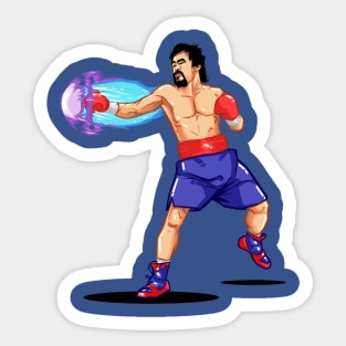 Street Pacman Fighter Sticker